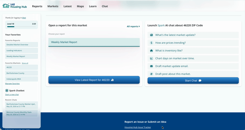 Launch a Report