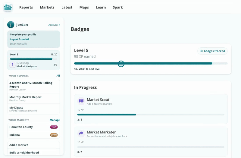 Your subscribed reports, newest first.