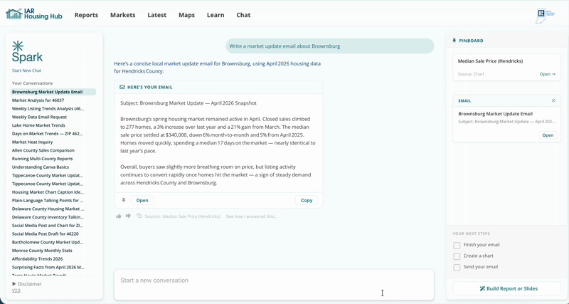 You can close this email, and your edits are saved in the pinboard.